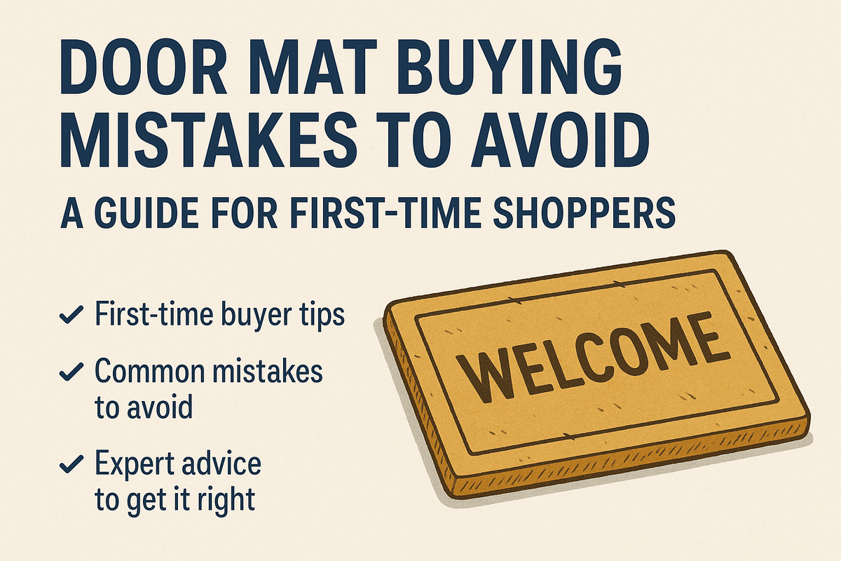 Door Mat Buying Mistakes to Avoid: A Guide for First-Time Shoppers