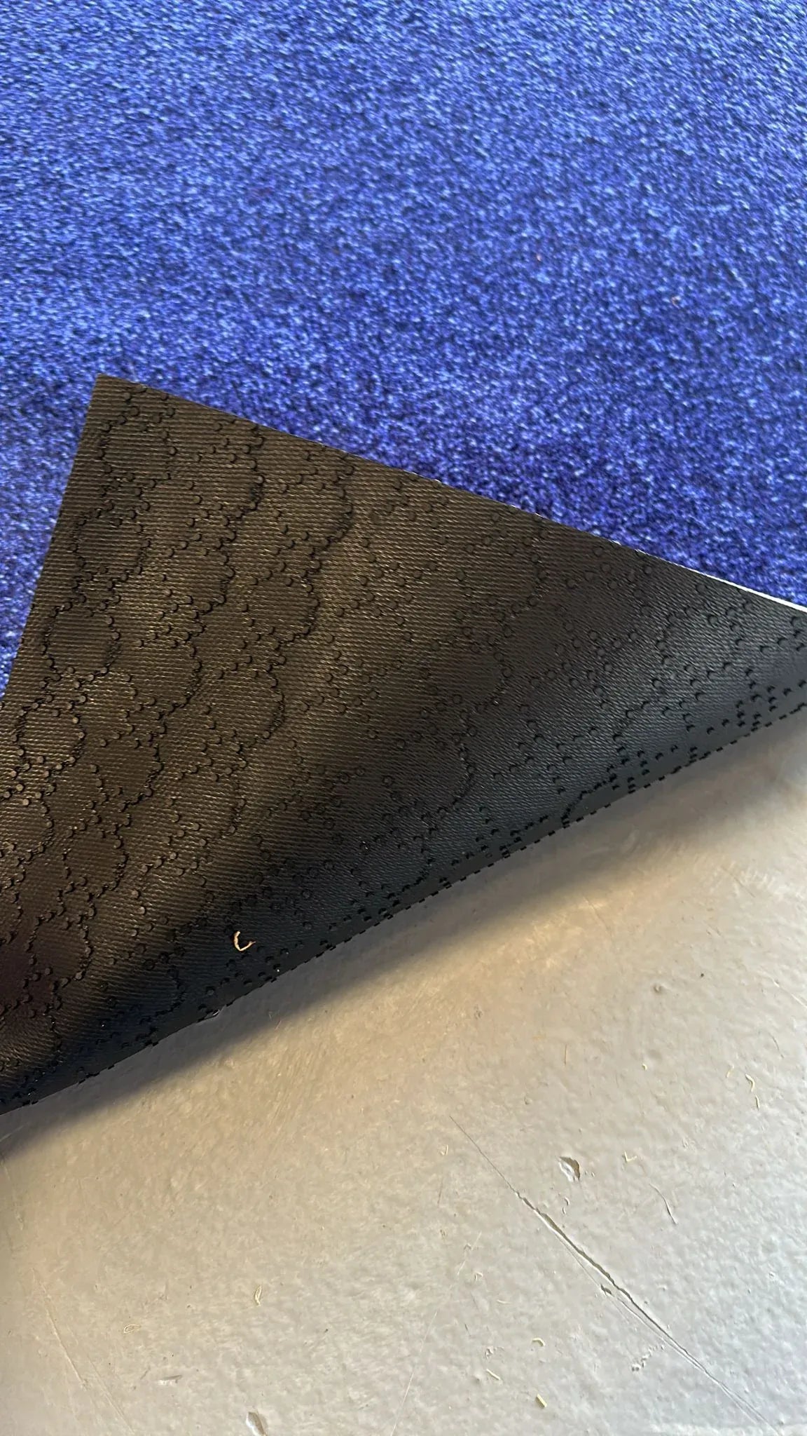 Navy Blue Runner Mat