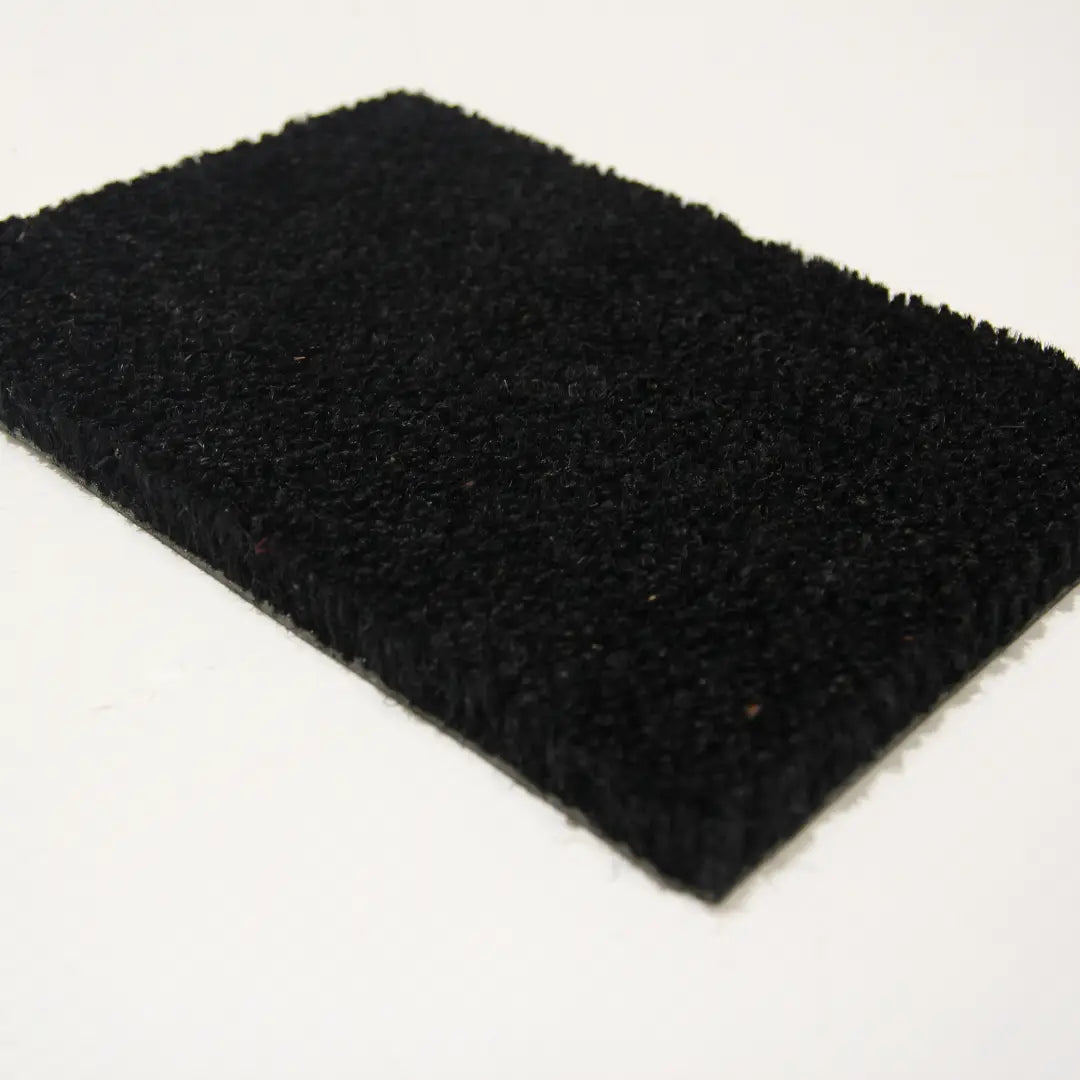 black color anti slip coir mat