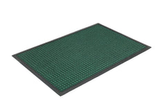 green color door mat