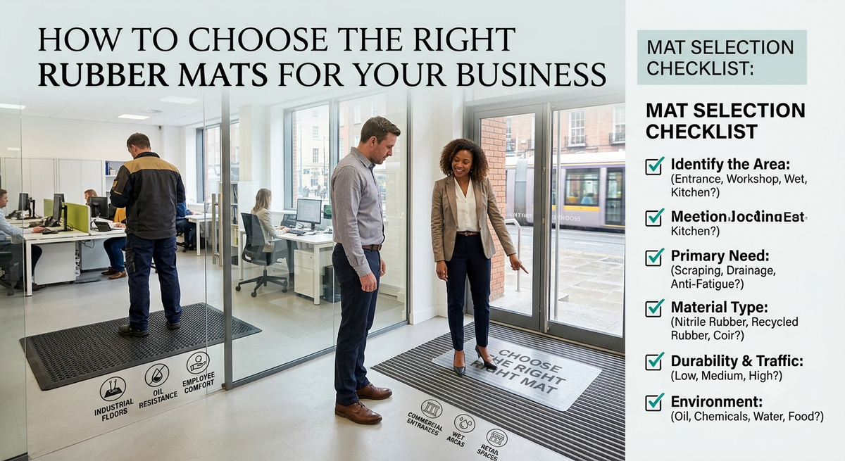 How to Choose the Right Rubber Mats for Your Business