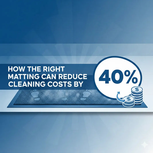 How the Right Matting Can Reduce Cleaning Costs by 40%