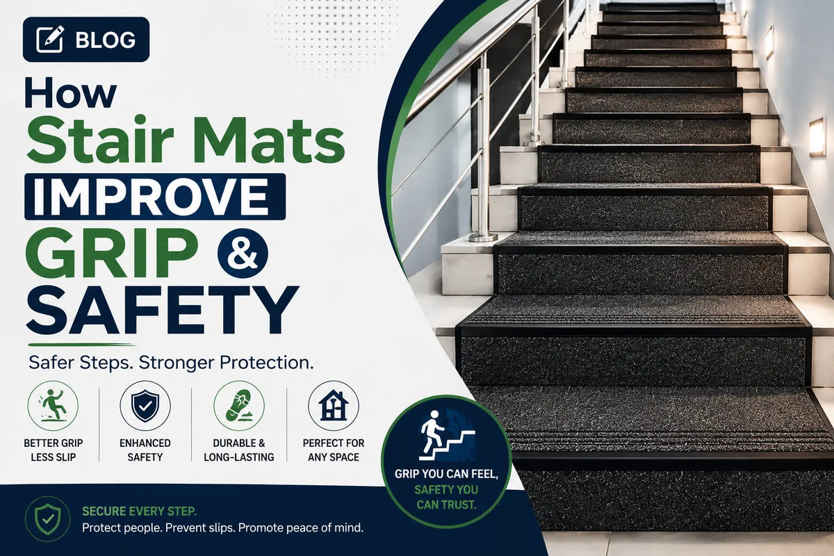 How Stair Mats Improve Grip and Safety