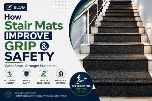 How Stair Mats Improve Grip and Safety