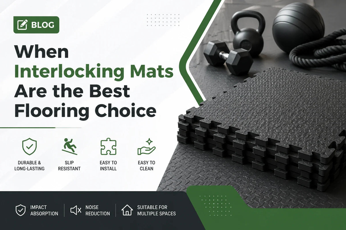 When Interlocking Mats Are the Best Flooring Choice