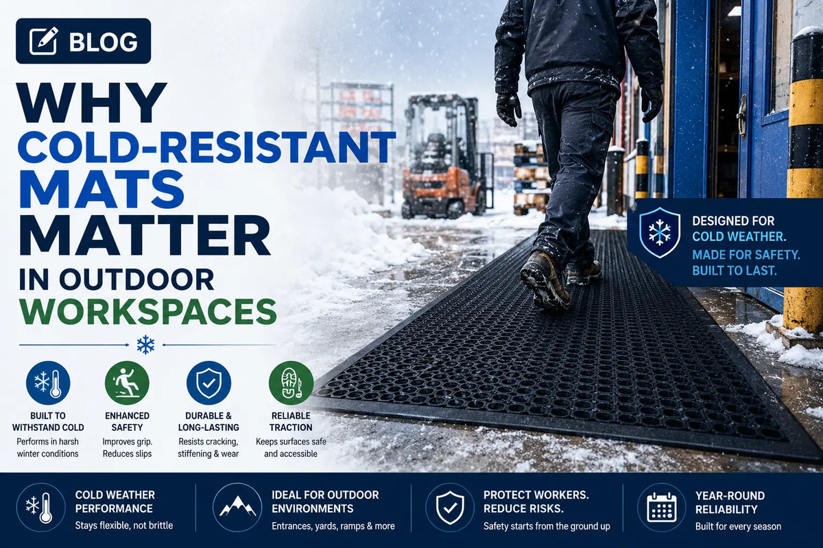 Why Cold-Resistant Mats Matter in Outdoor Workspaces