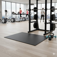 Solid Top Nitrile Rubber Anti-Fatigue Gym Mat for home and commercial use – 900mm x 900mm