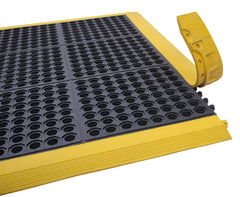 anti fatigue matting yellow edging