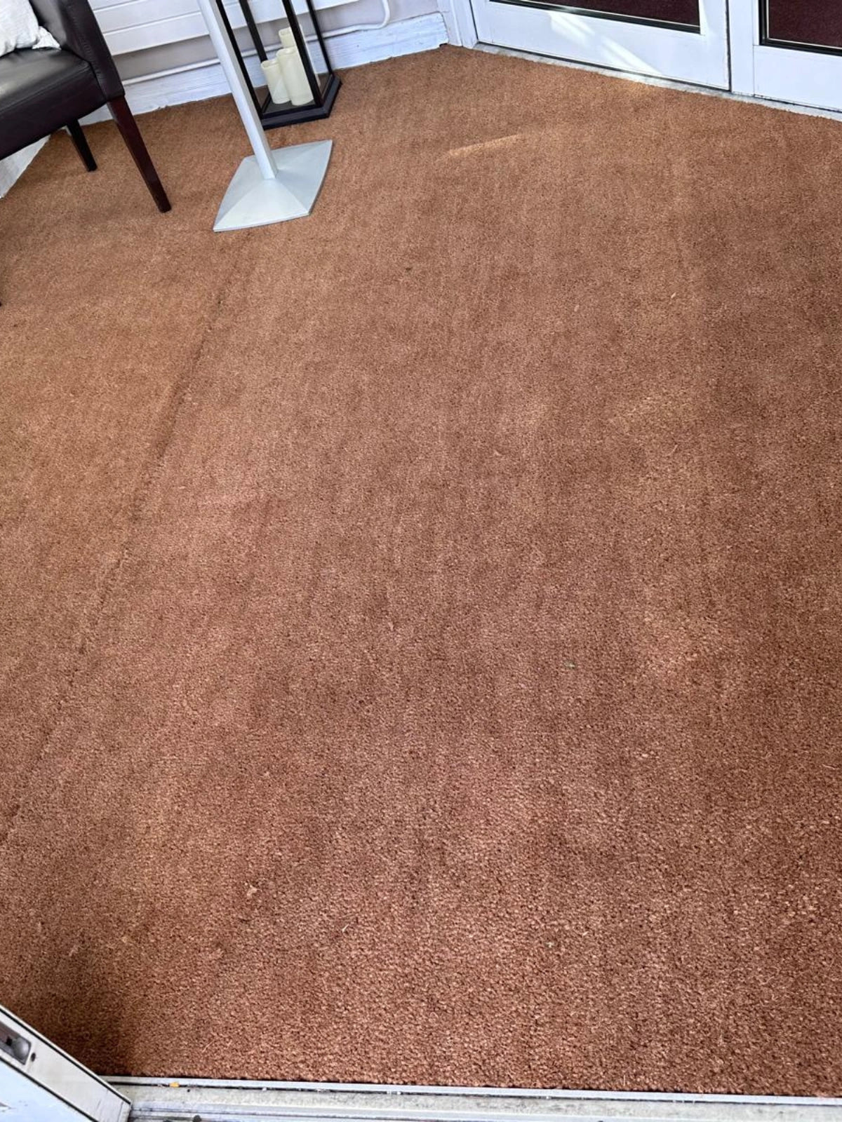 brown coir floor matting
