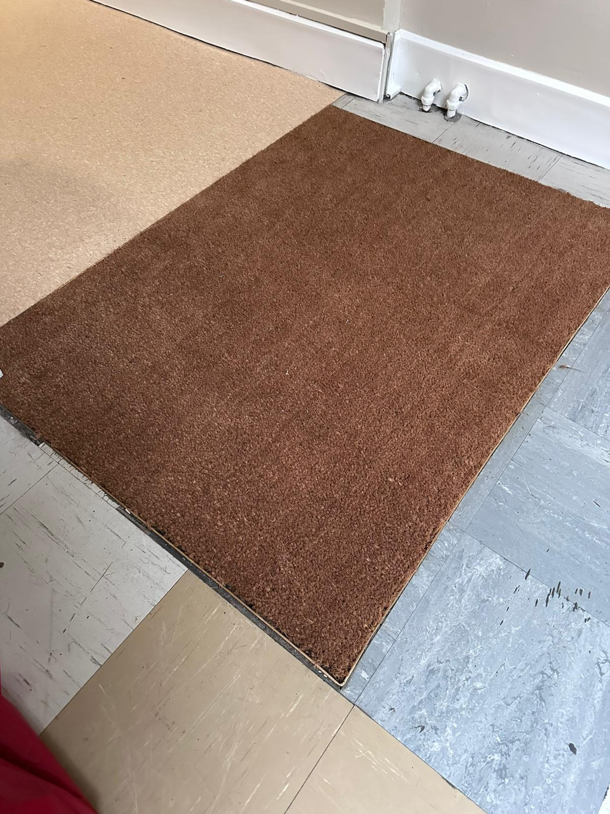 natural brown coir matting