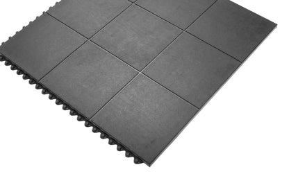 Anti-Fatigue Mat - Solid Top - Nitrile - 900mm x 900mm