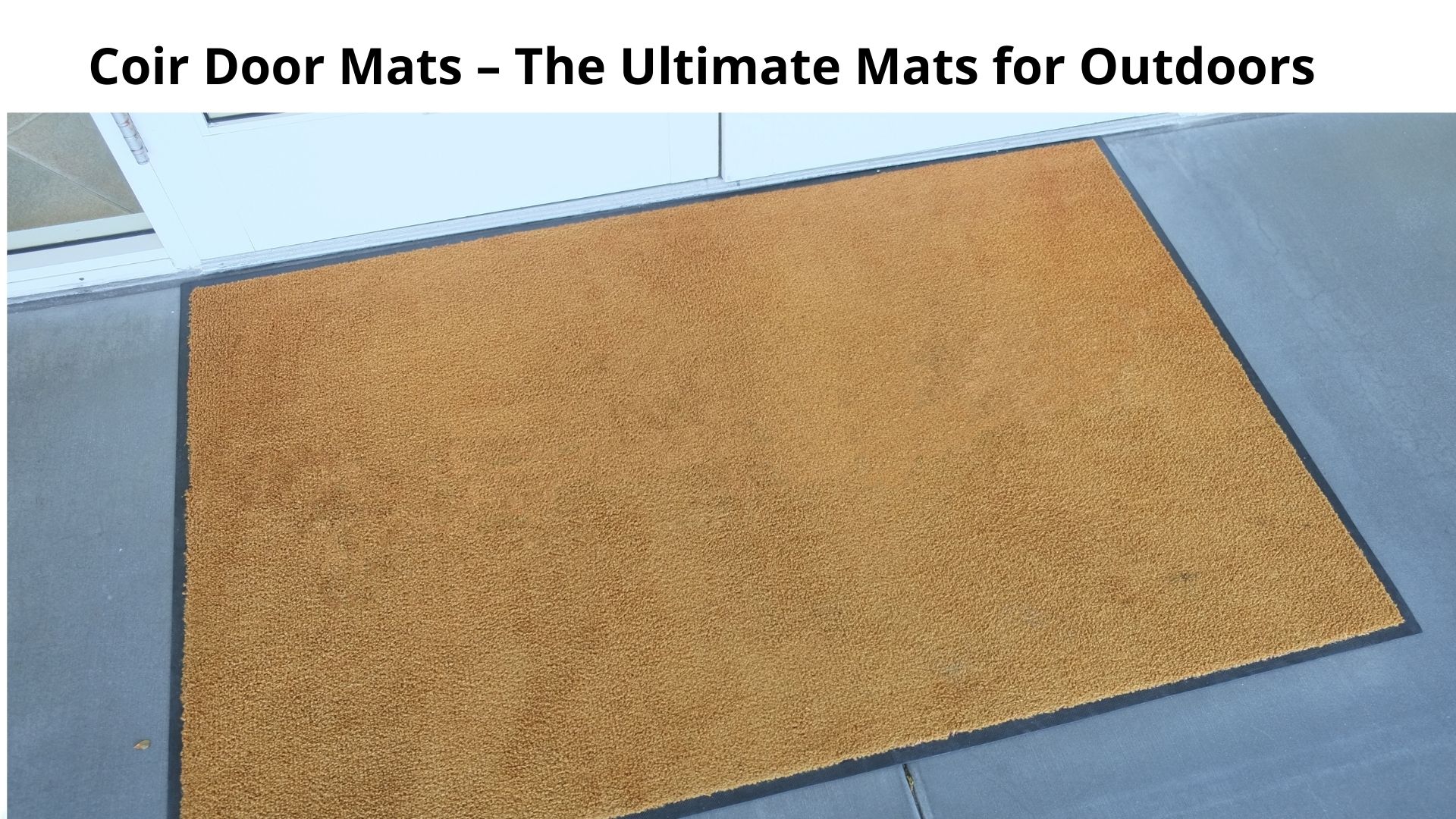 coir door mats for outdoors